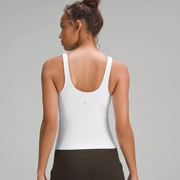 Lululemon Align Waist Length Top White - Picture 2 of 2
